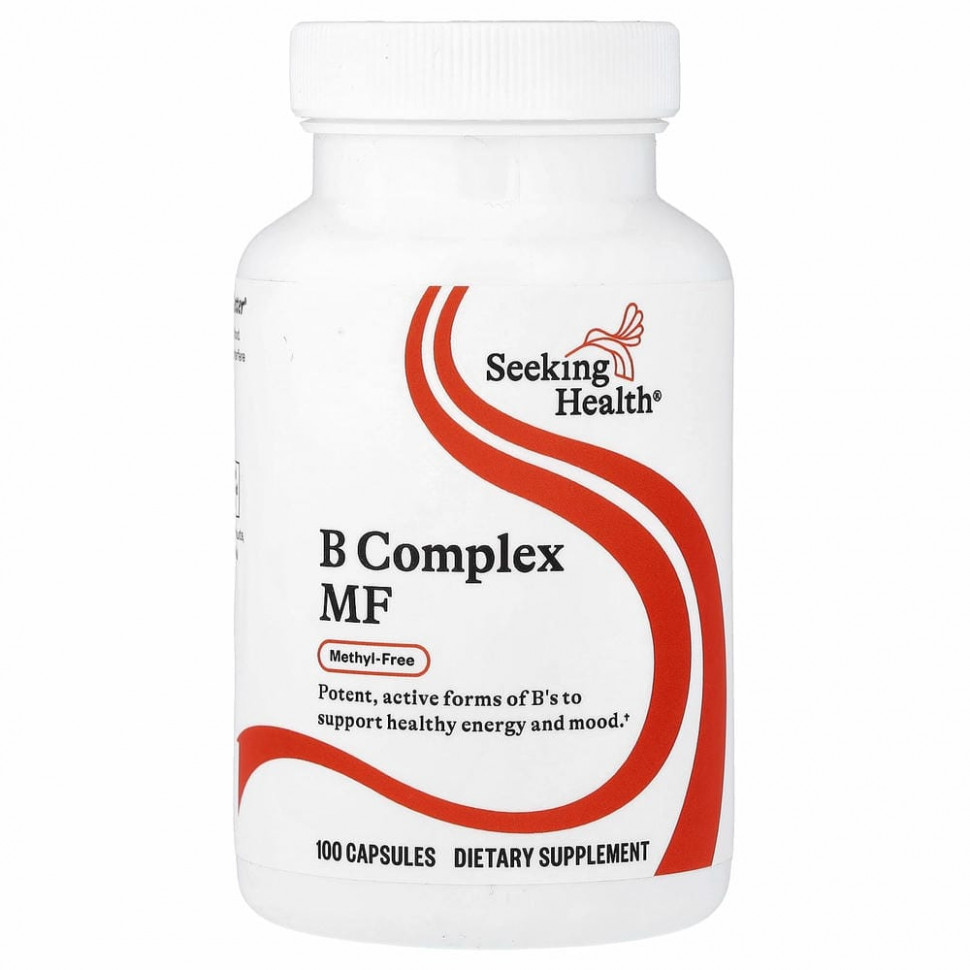 Seeking Health, B Complex MF`` 100 вегетарианских капсул