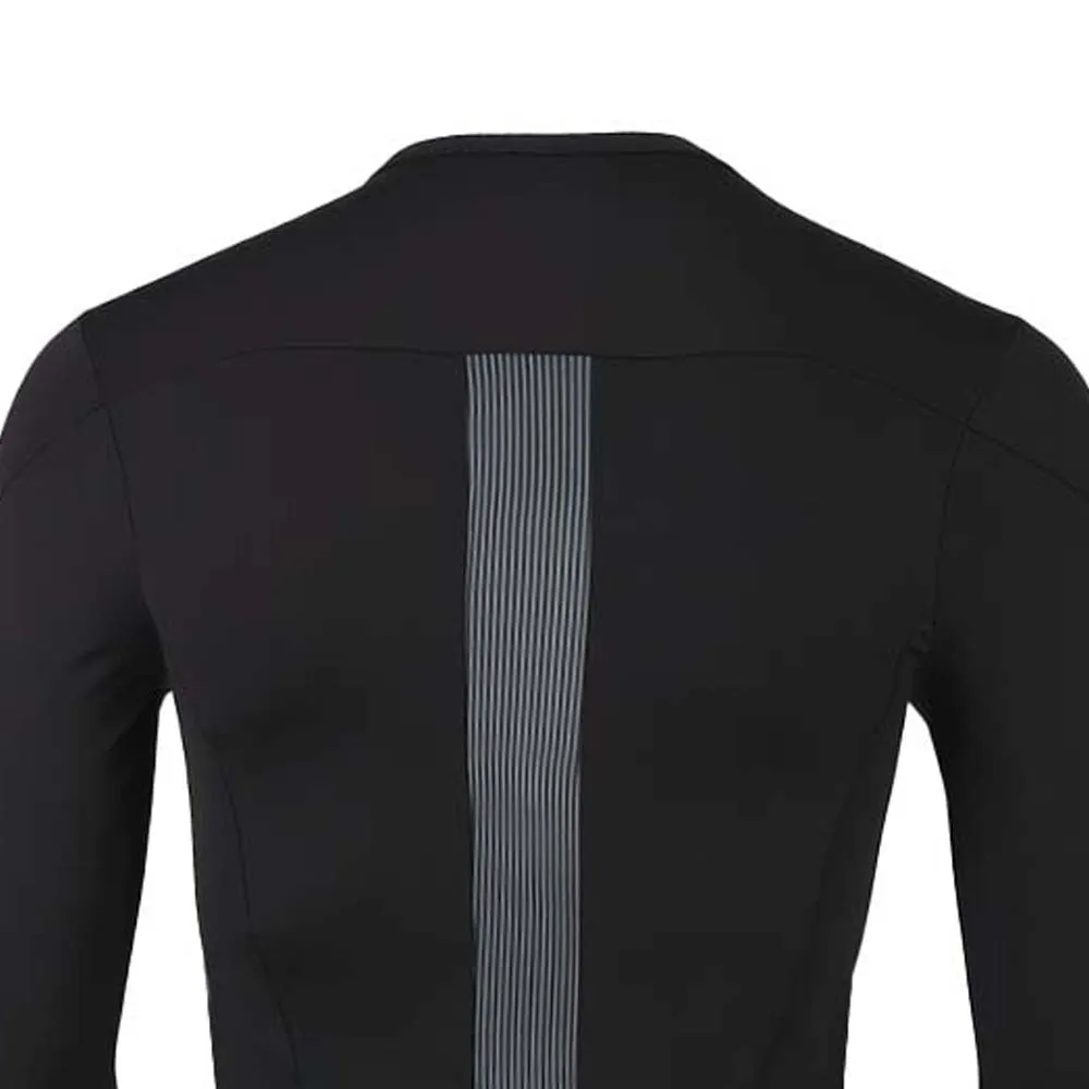 SPEEDO Hero 6.0 Long Sleeve (Shadow Play) Men Rashguard Black - SP111SP875ENTH