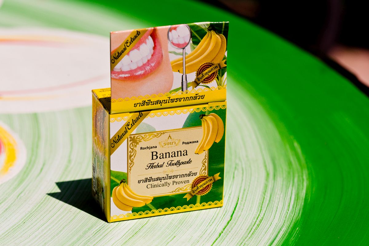 Зубная паста с бананом 30 гр