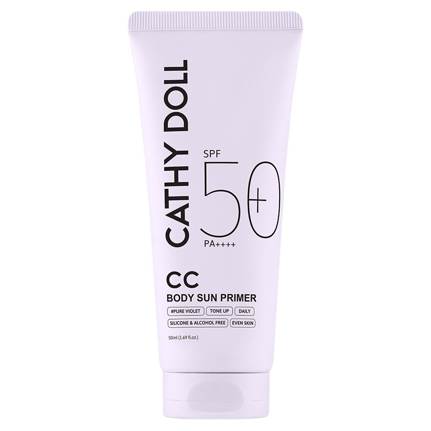 Cathy Doll CC Body Sun Primer SPF50+ PA++++ Pure Violet 50 Ml. - Pure Violet