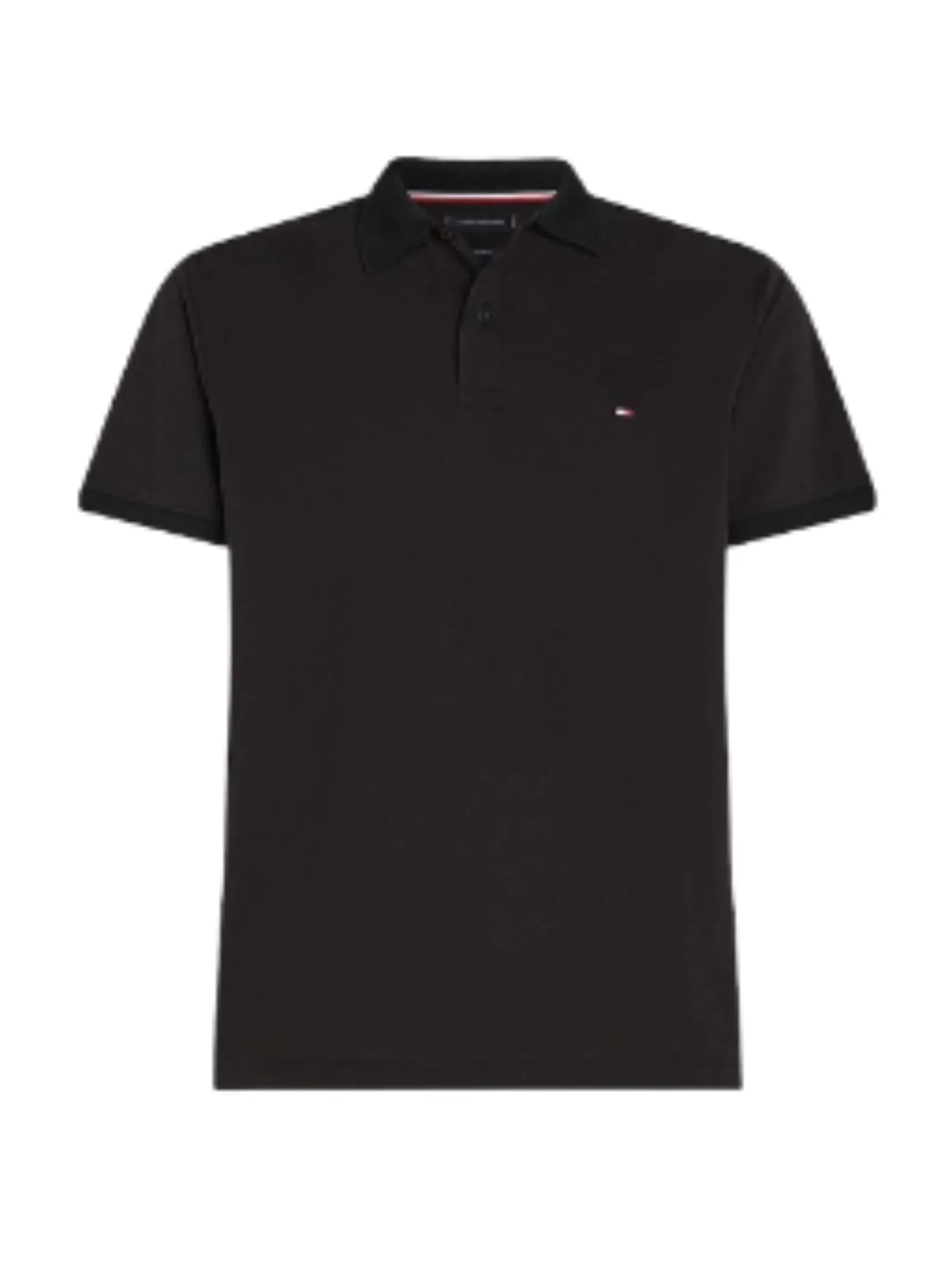 TOMMY HILFIGER MEN POLO BLACK