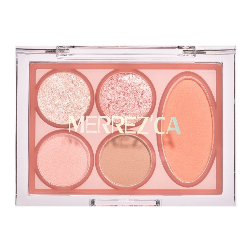 Merrez'Ca Eye&Cheek Color Palette 01 - 01 TELL ME YOU LOVE ME