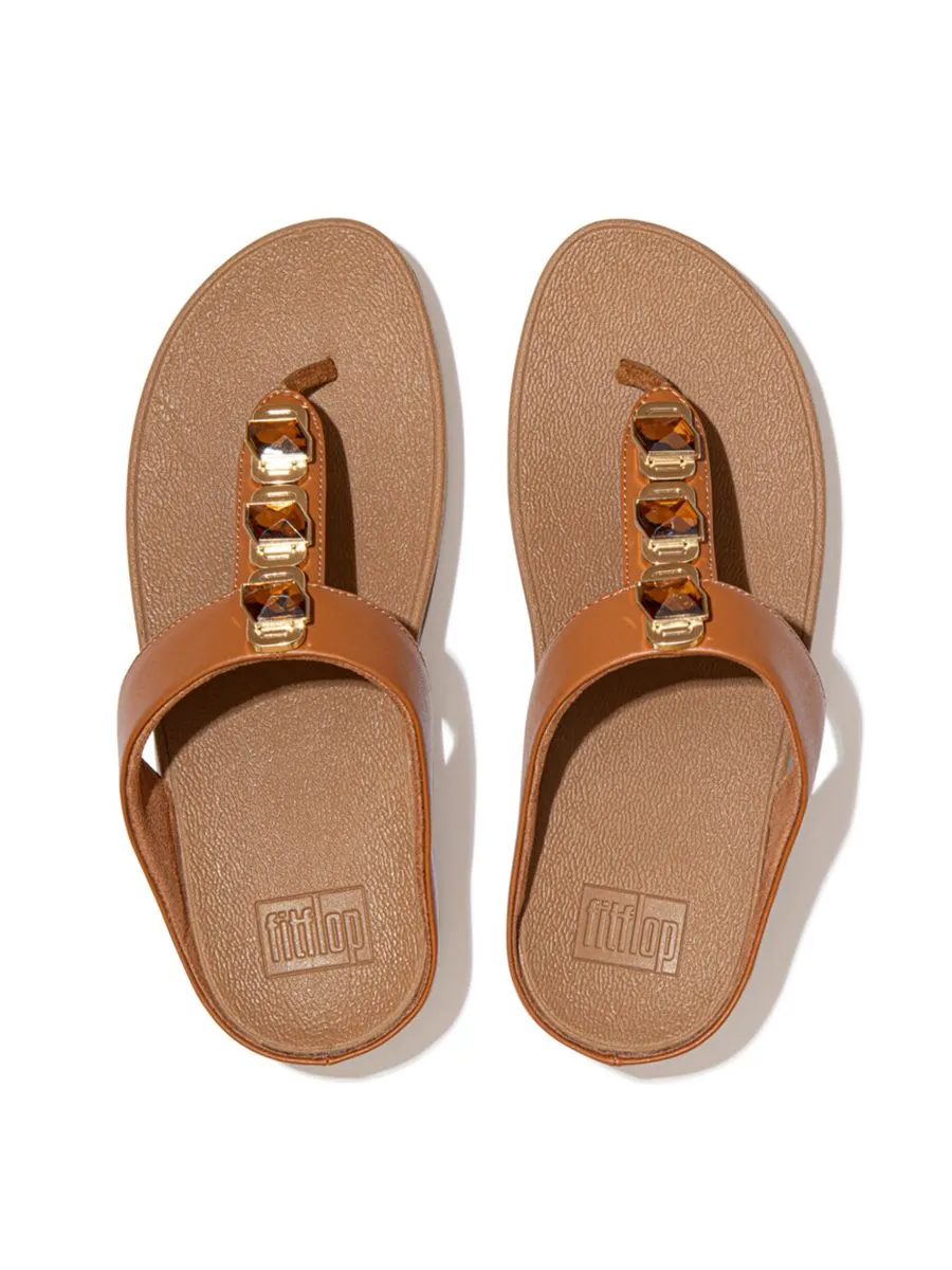 FitFlop™ WOMEN'S FINO CRYSTAL LOCK BROWN