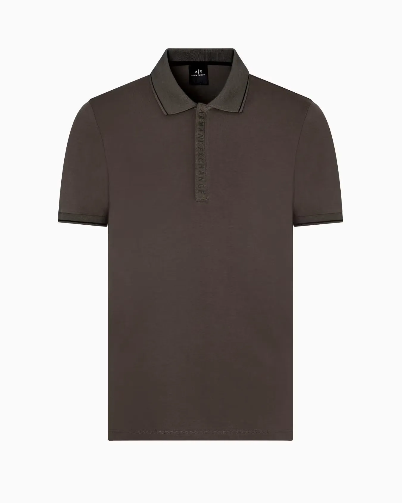 ARMANI EXCHANGE POLO Men 8NZF71-ZJH2Z-U8120 Black