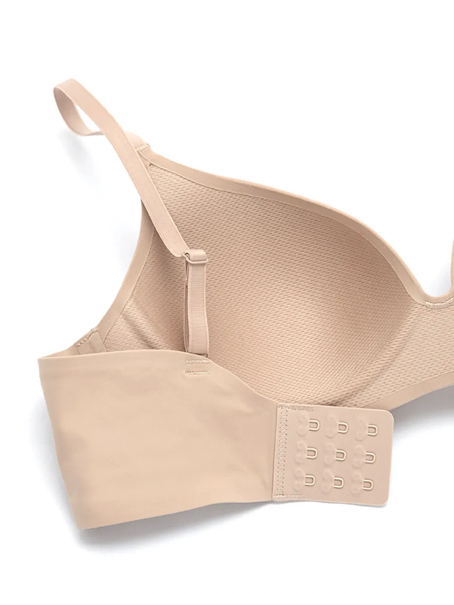 SABINA BRA BRALESS WIRELESS Seamless Fit Pretty Perfect Collection - Beige