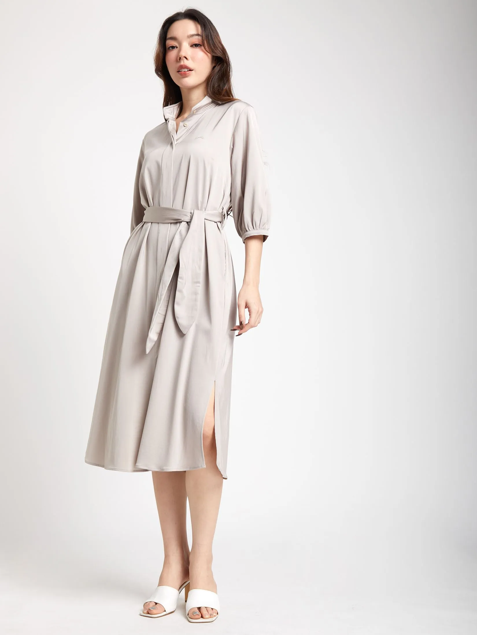 ALUMNUS Women Dress Short Sleeves