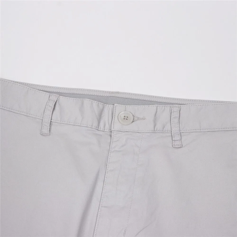 GIORDANO Grey Men's Cotton Spandex Low Rise Skinny Taper Pants