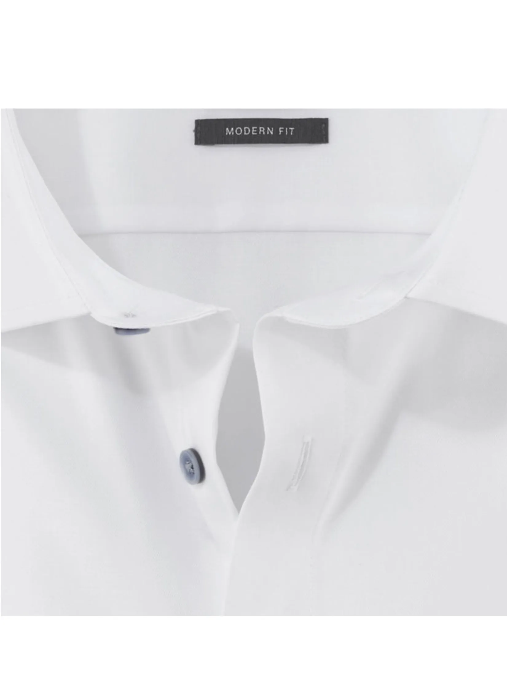 OLYMP MEN S SHIRT LONG SLEEVES BUSINESS SHIRT MODERN FIT EASY IRON WHITE