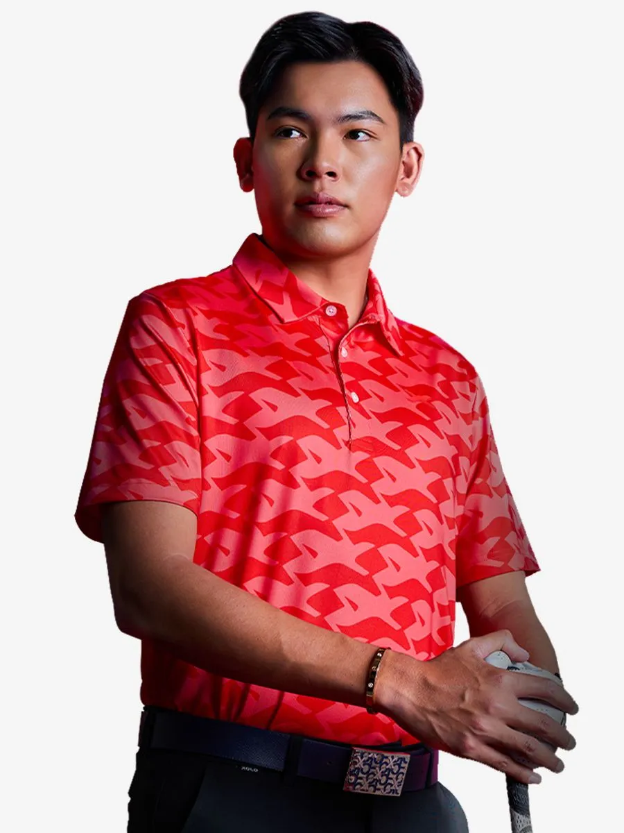XOLO Red MEN MIRAGE POLO (040094)