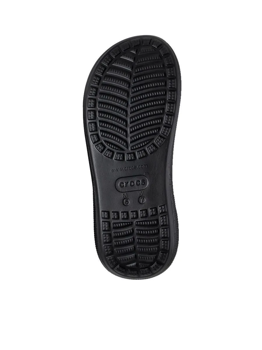 CROCS Unisex Sandals Crush Black - CR024SH096CYTH