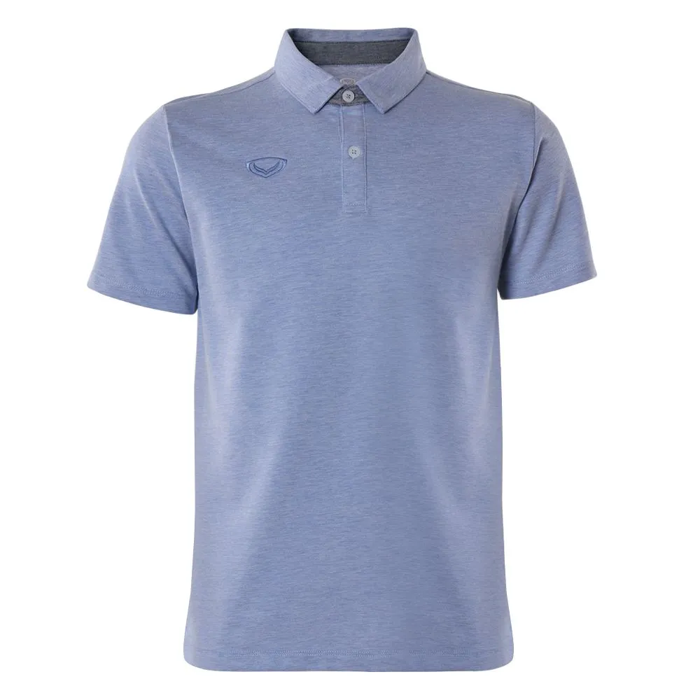 GRAND SPORT Light blue Men's polo shirt (012248)