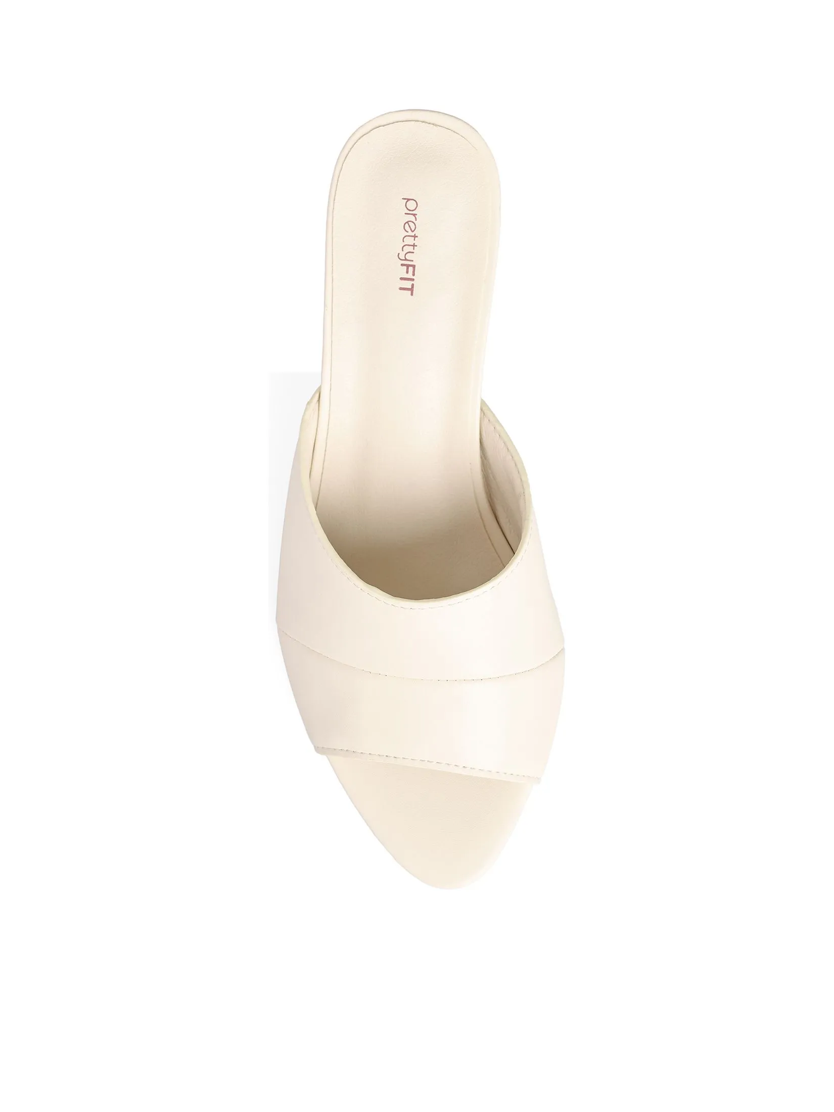 PRETTY FIT Women Heel Slippers Open Toe