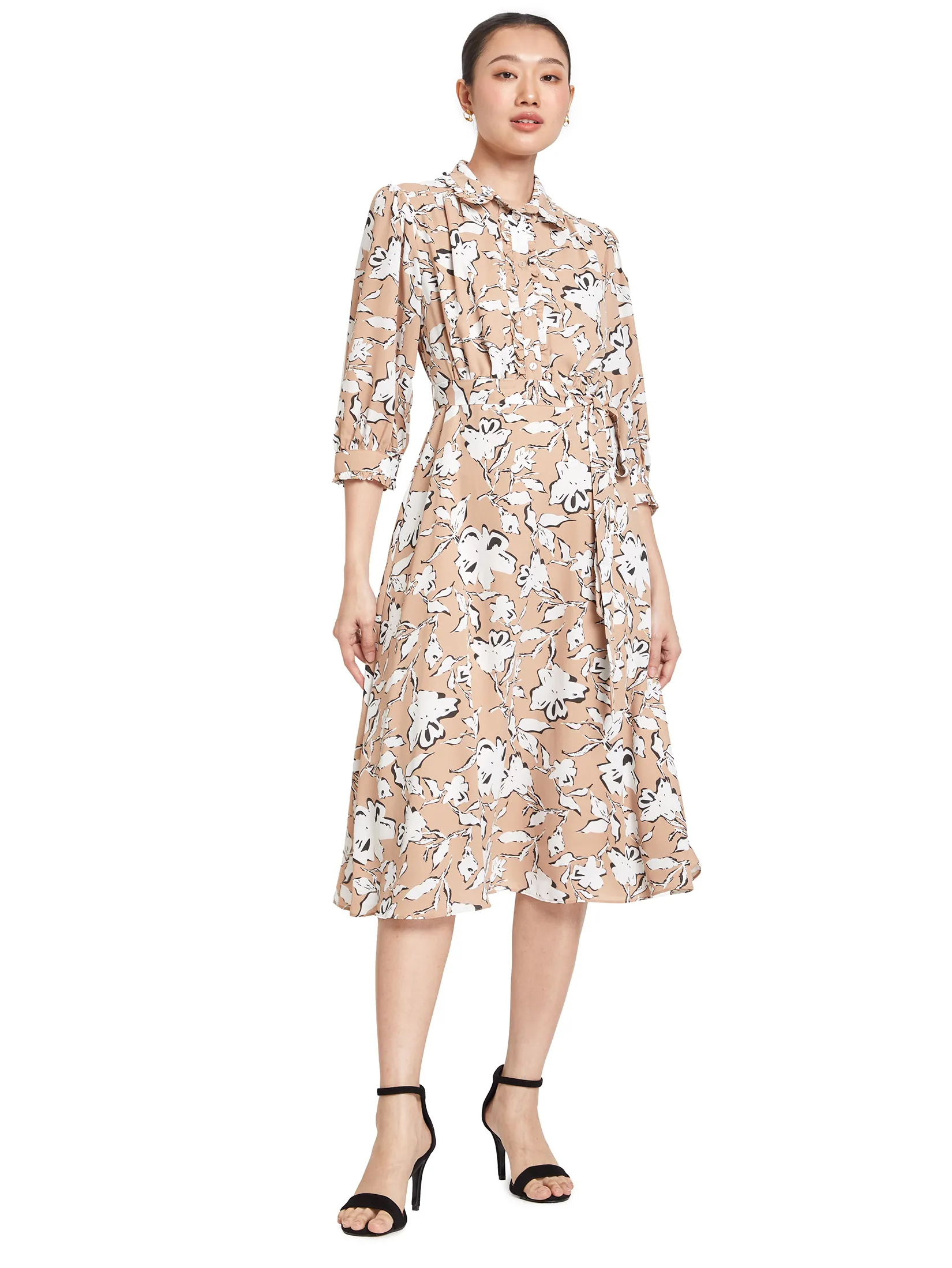 EXPRESSIONS Women Dress Long Sleeves