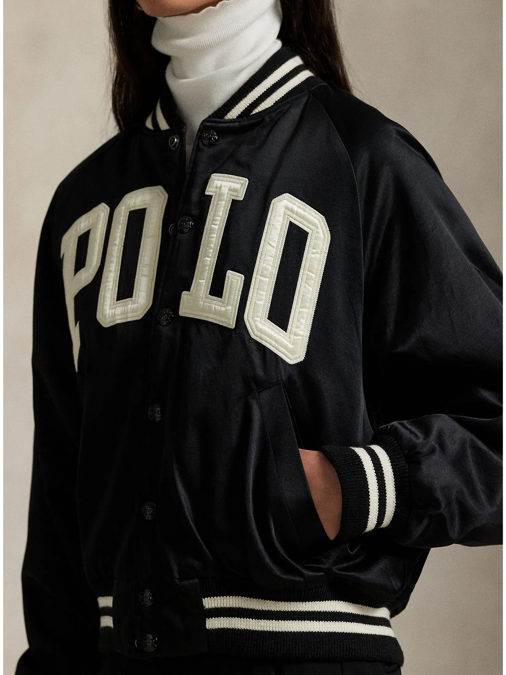POLO RALPH LAUREN Jacket Women WMPOOTWNDG20070 Black