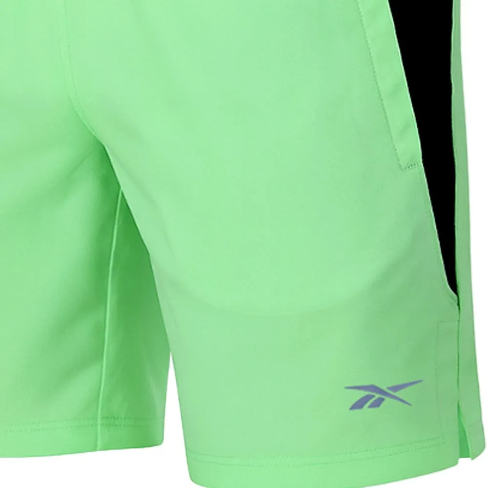 REEBOK Men Running Shorts Green - RE099AP563ENTH