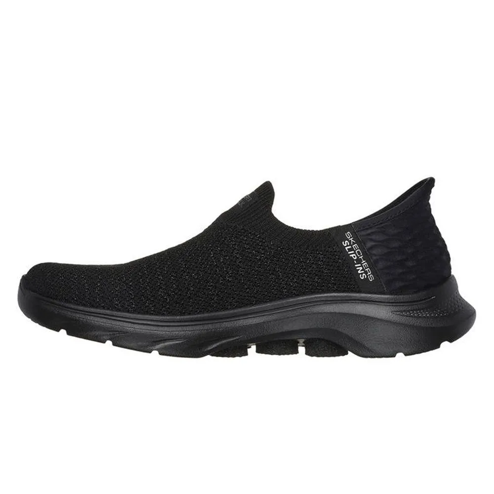 SKECHERS Women Training Shoes Slip-ins®: GO WALK 7™ - Springtime Black - SK108SH797EGTH