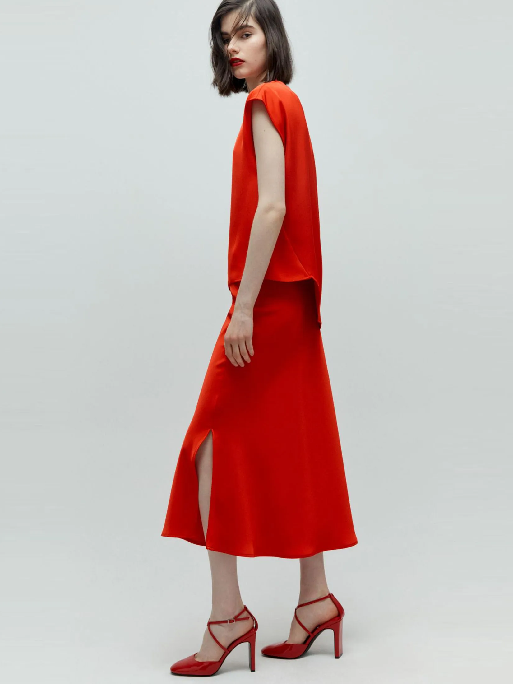 SFERA Women Skirt Lingerie Red