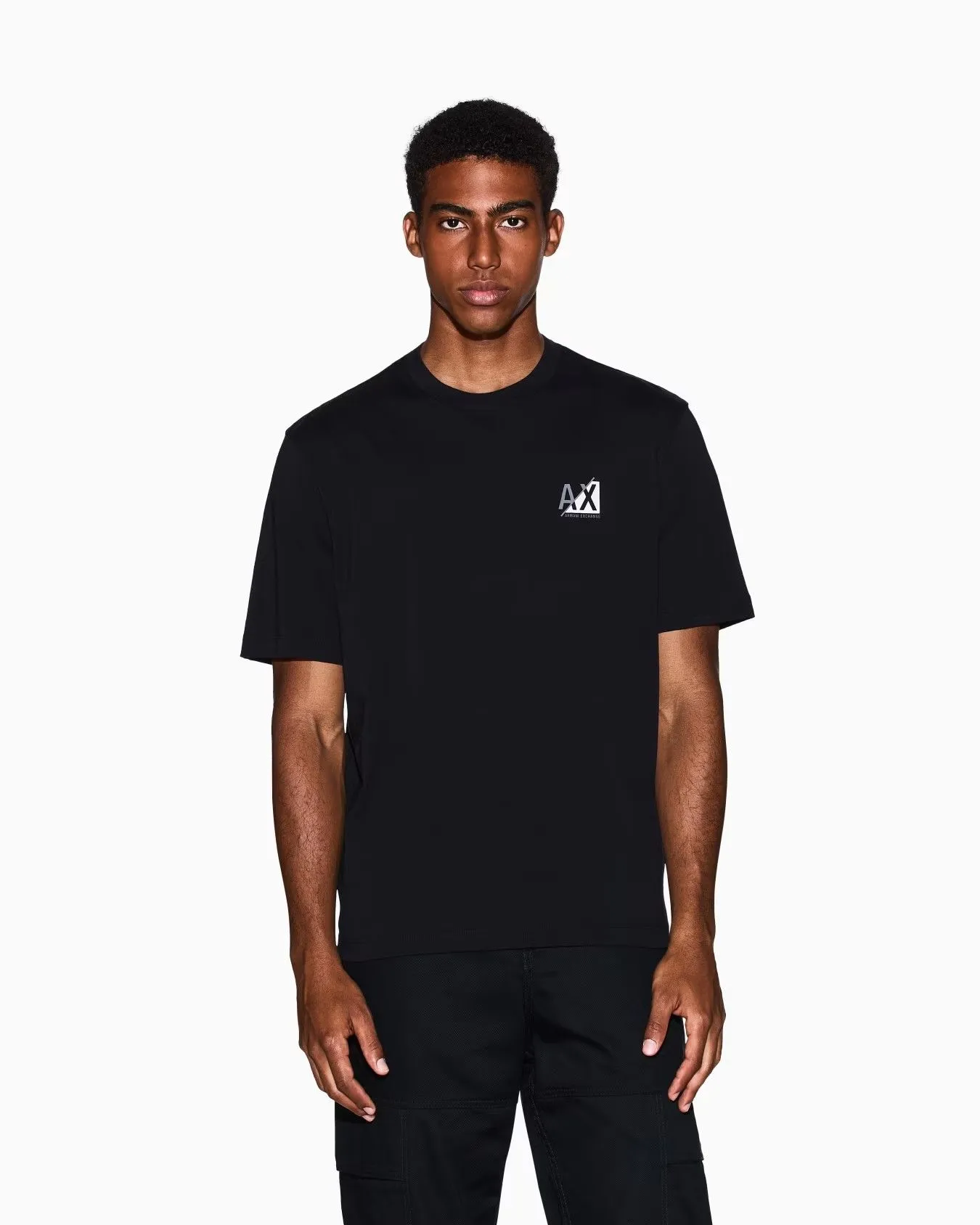 ARMANI EXCHANGE Tee Male XM001451-AF10356-MC303 Black