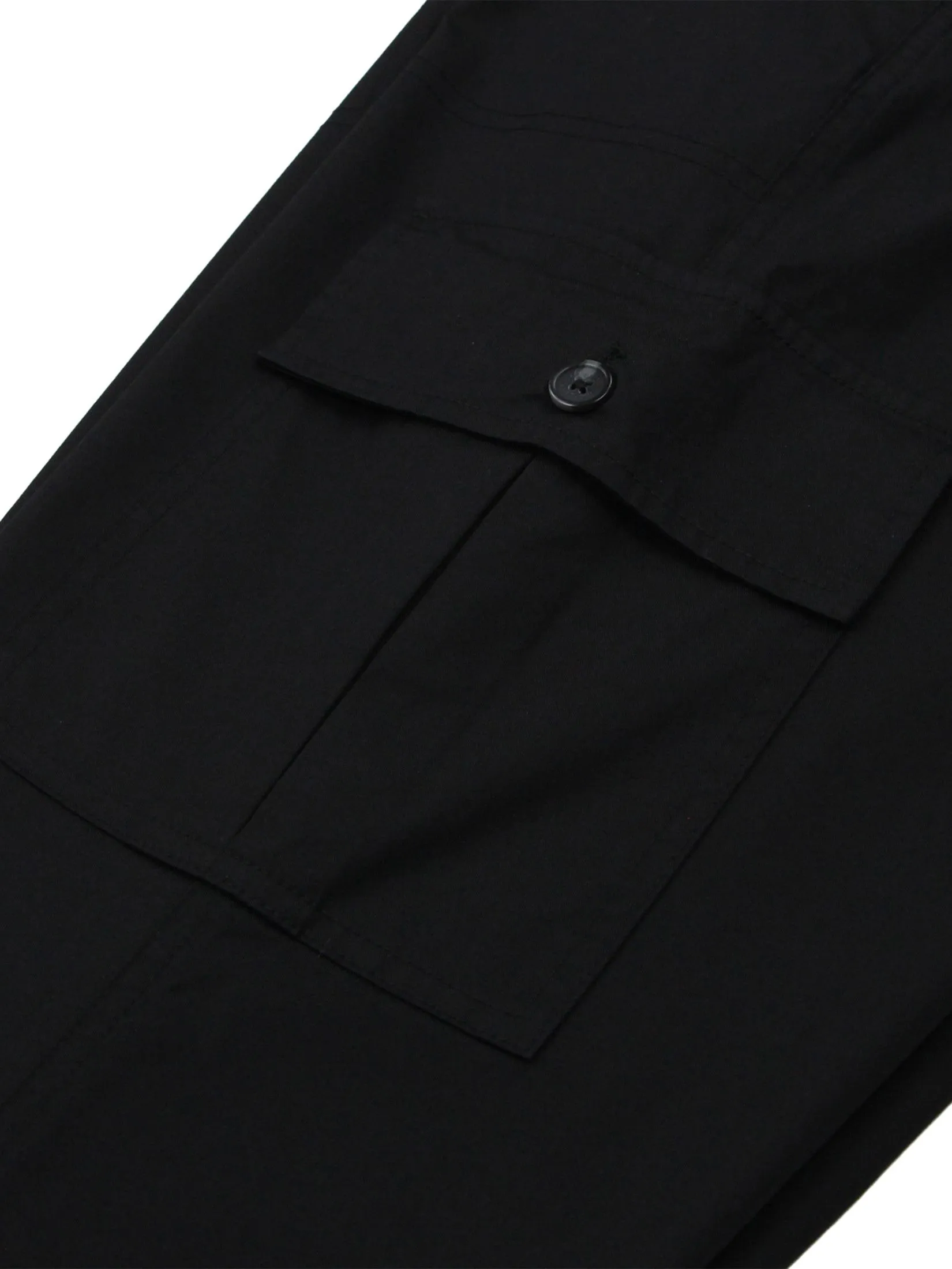 GIORDANO Men's Relaxed Stretch Cargo Pants Black