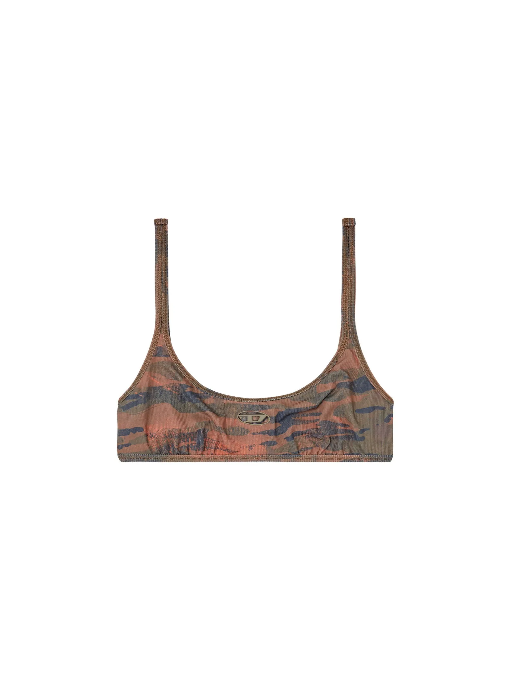 DIESEL Swimwear Women UT-BRA-TOP-UTLT BRA Brown