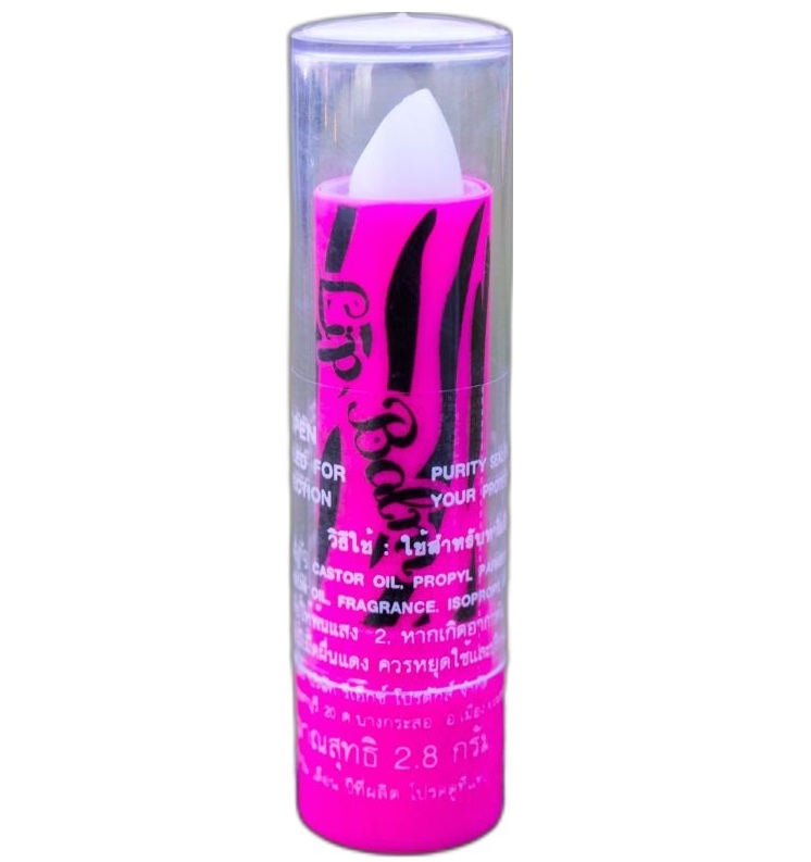 Бальзам для губ с касторовым маслом и соком тайских фруктов