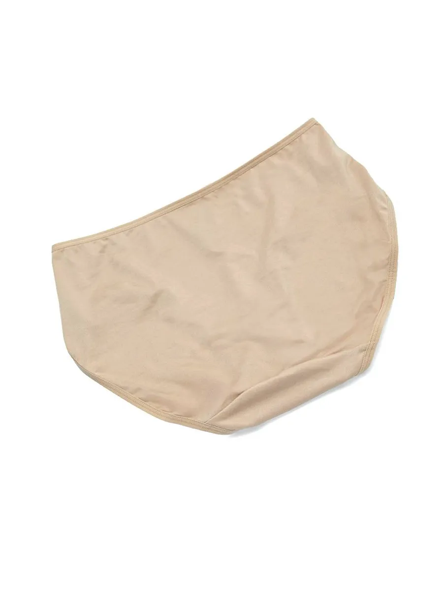 SABINA [Online Exclusive]  Microfiber Mid Waisted Panty - Sand