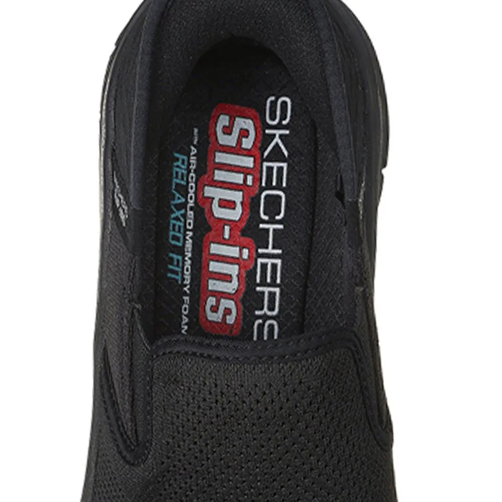 SKECHERS Men Casual Shoes Slip-ins® Relaxed Fit®: D'Lux Walker® 2.0 - Reeler Black - SK108SH404EITH