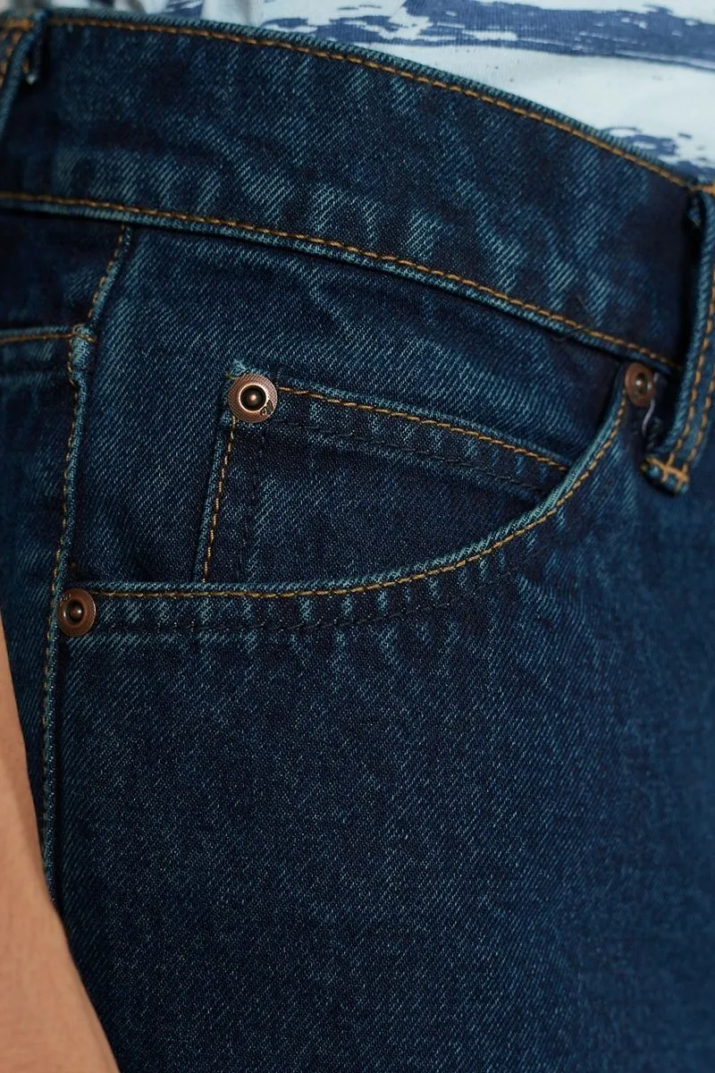 MC JEANS Men's Jeans Navy Blue MARZ128