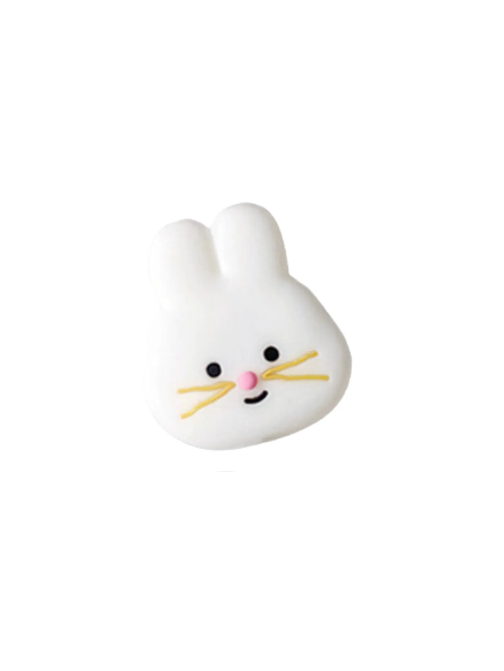MILL AND MOI MNM Silicone charm - Bunny  White (L)