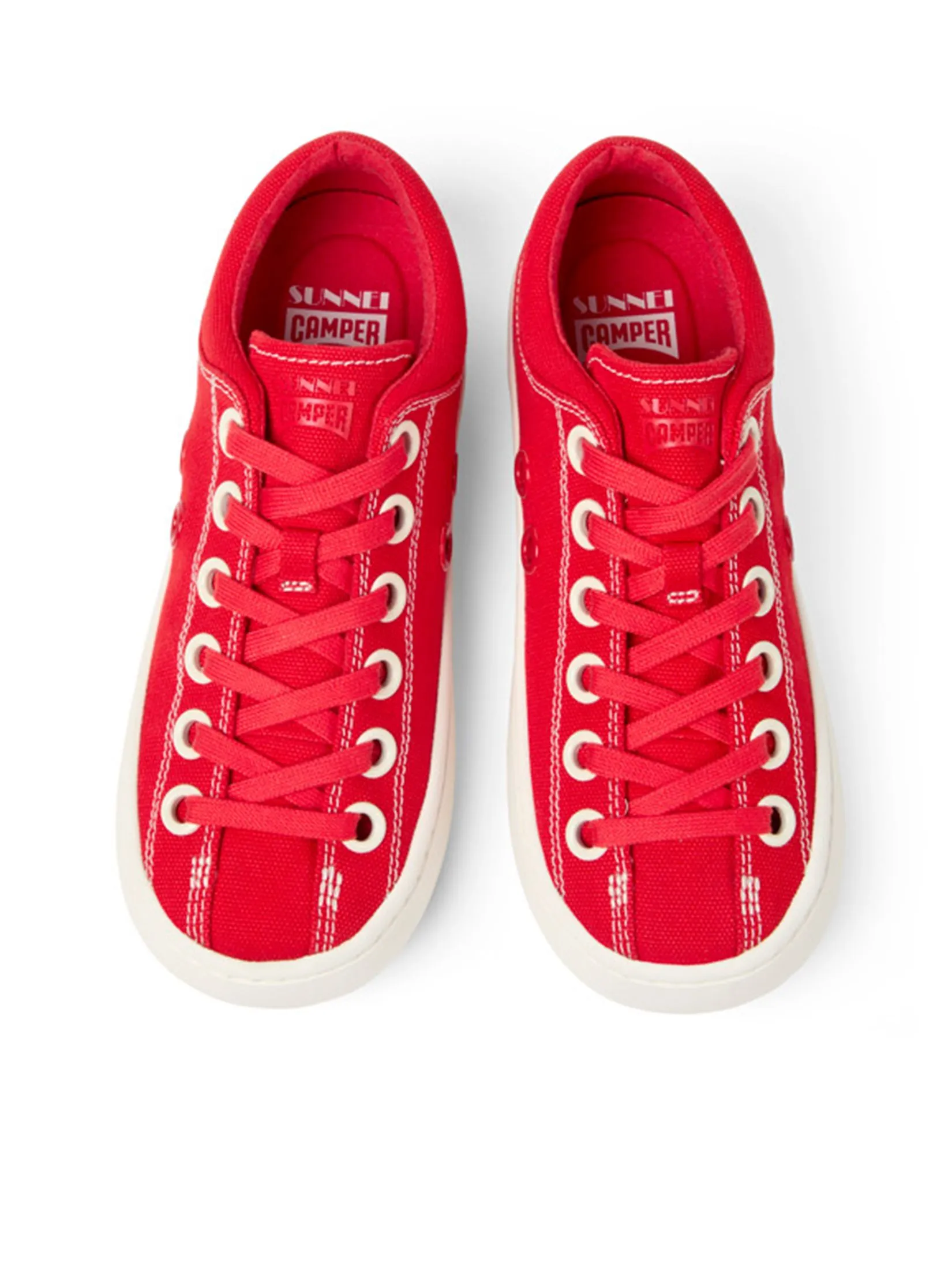 CAMPER Women Sneakers Shoes by Sunnei Red