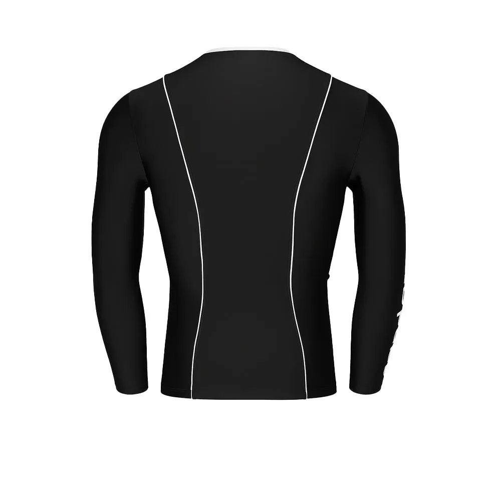 SPEEDO Wavechasers 2.0  Stylish Sun Protection Men Rashguard Black - SP111SP869ENTH