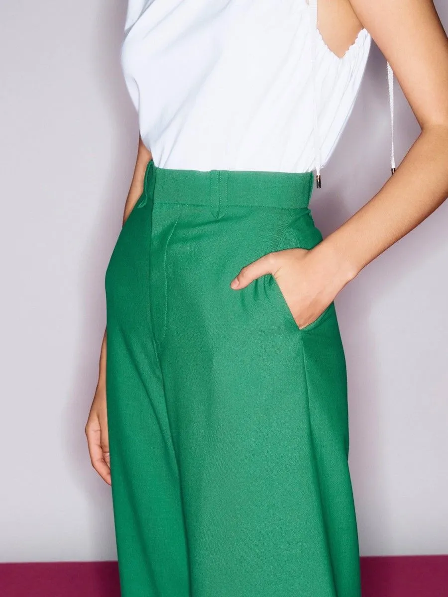 ASV (RS24) Melanie Women Culottes Pants Green