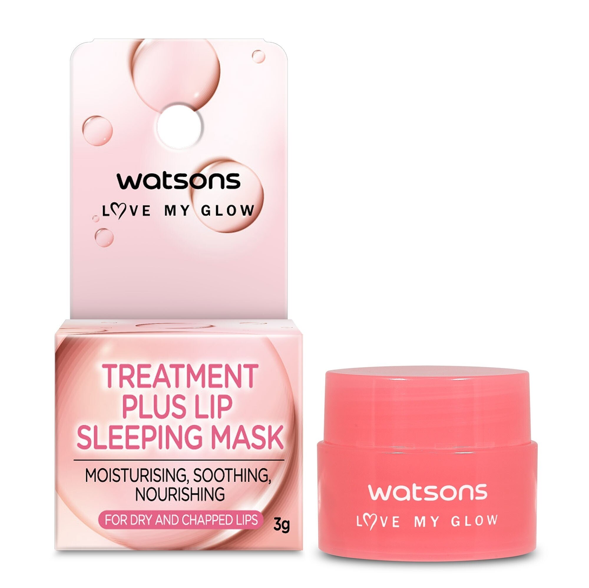 Watsons Treatment Plus Lip Sleeping Mask 3g.