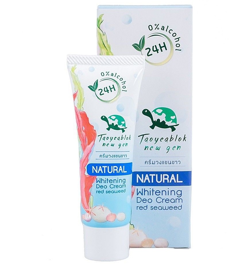 Отбеливающий крем дезодорант с бурыми водорослями Taoyeablok 15 гр