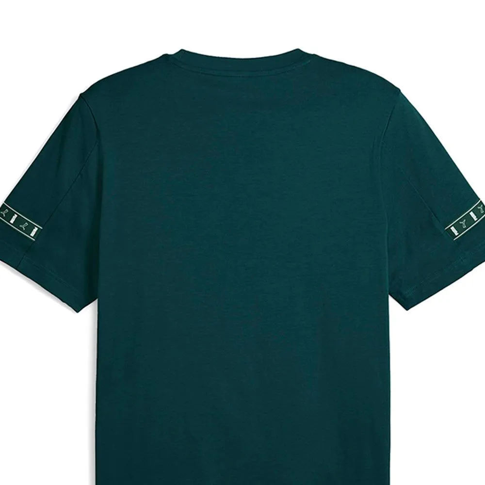 PUMA Essentials Tape Layout Men T-Shirt Green - PU097AP050EOTH