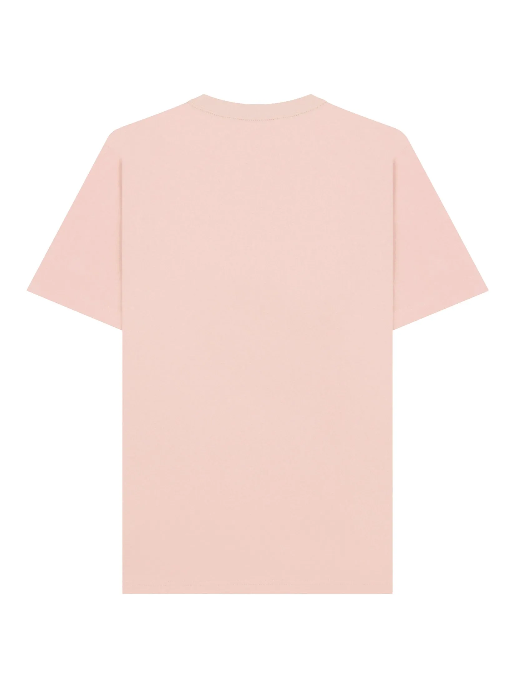 GIORDANO Men's Slim Jersey Embroidery Tee (Classic Man)  Evening Sand [Pink]
