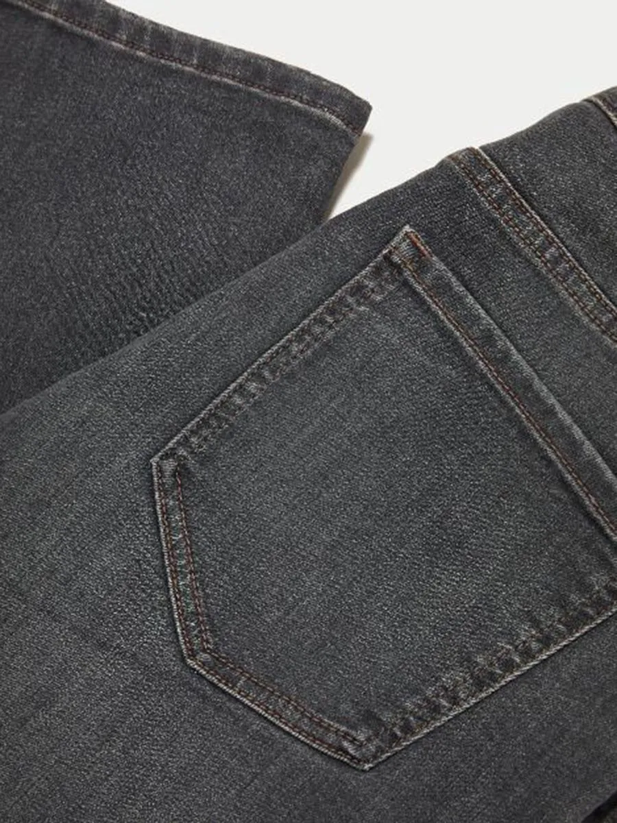 MARKS & SPENCER Women Slim Fit Jeans Lily with Stretch Grey