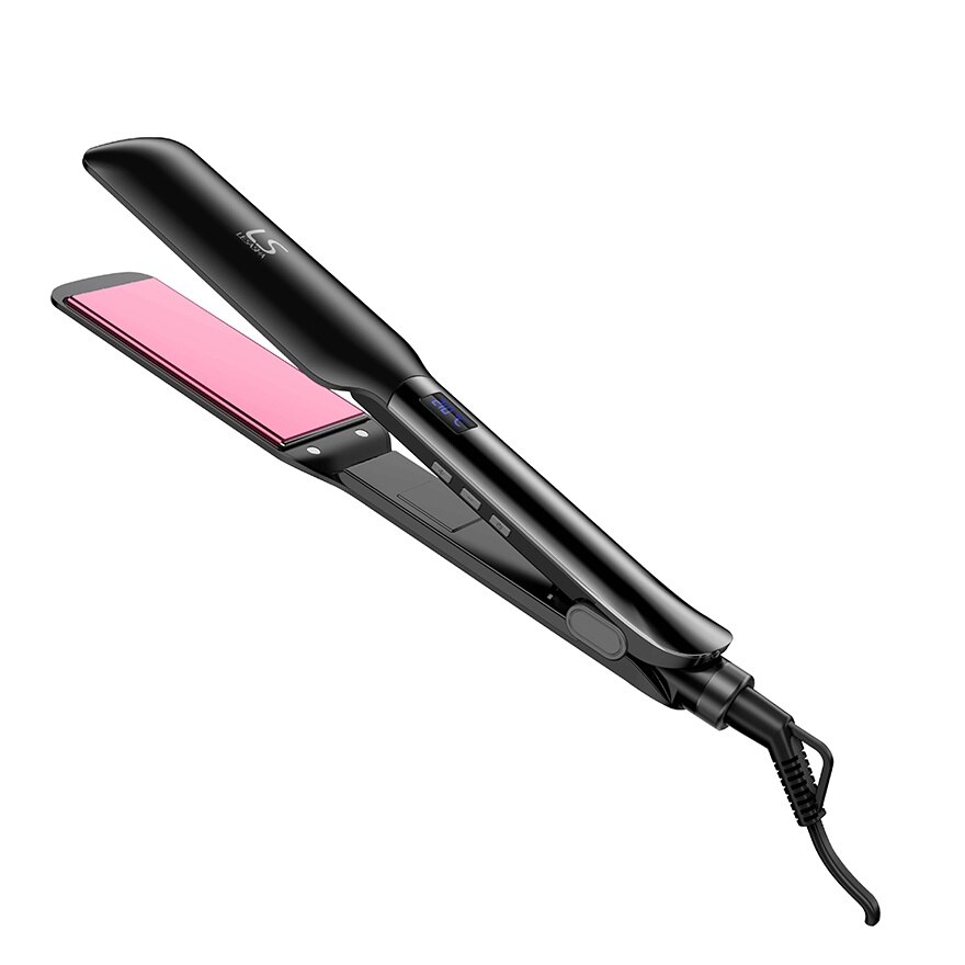 Lesasha Hair Crimper Ultra Shine Wide Plate (LS1691) - Pink