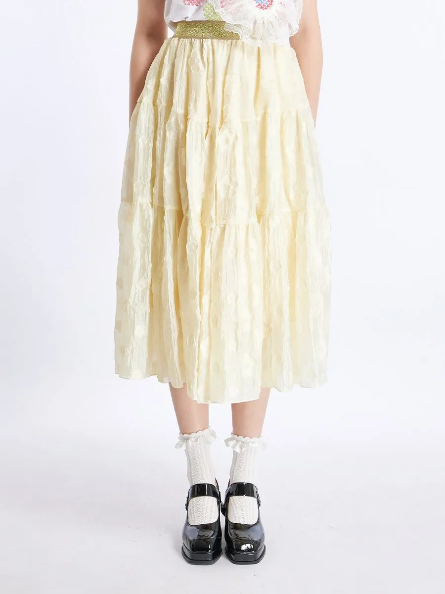 ICONIC WOMAN YELLOW LAYLA SKIRT