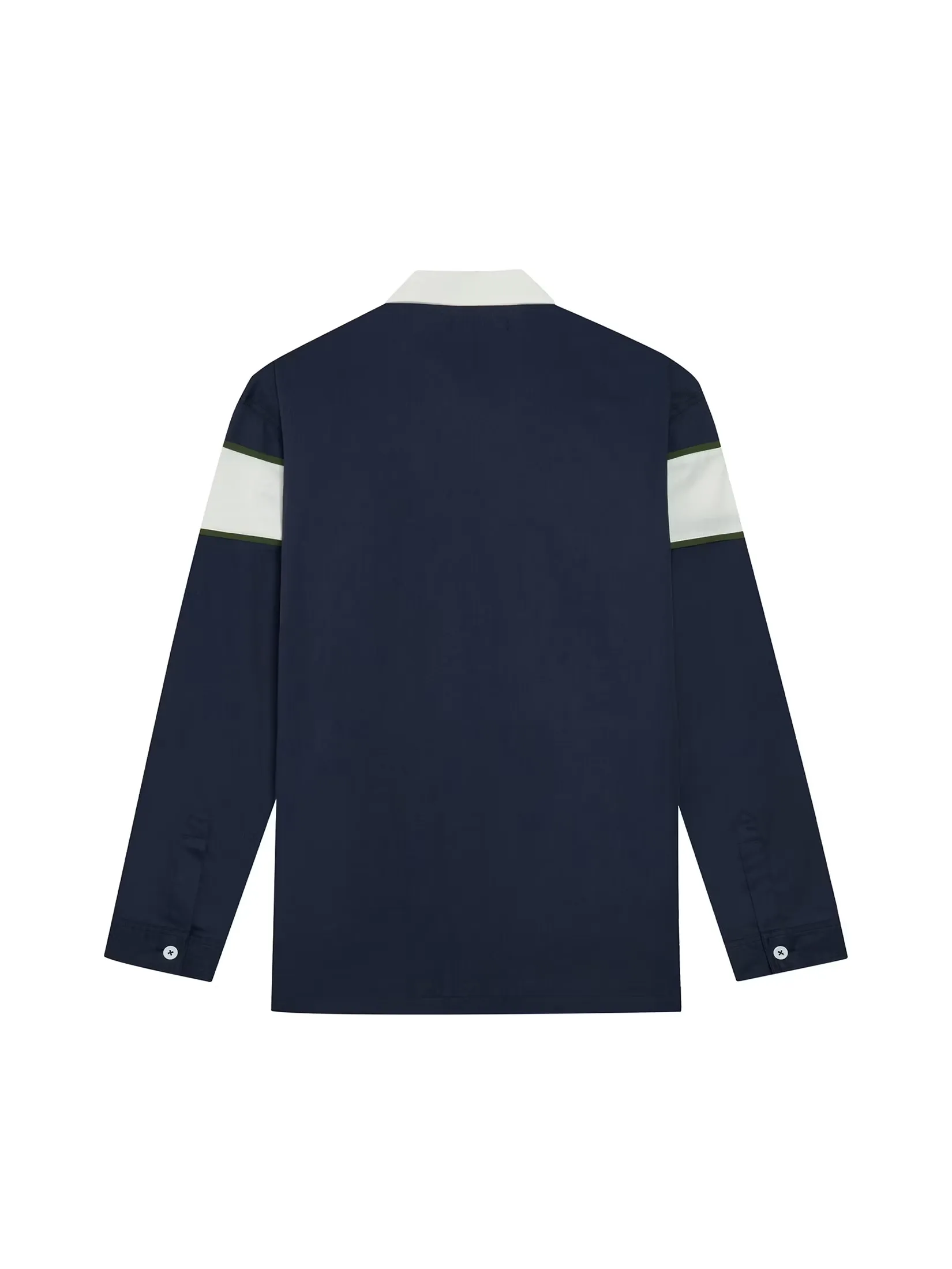 MOO [MOO 6/25] Baseline Two-Tone Shirt Navy Blue