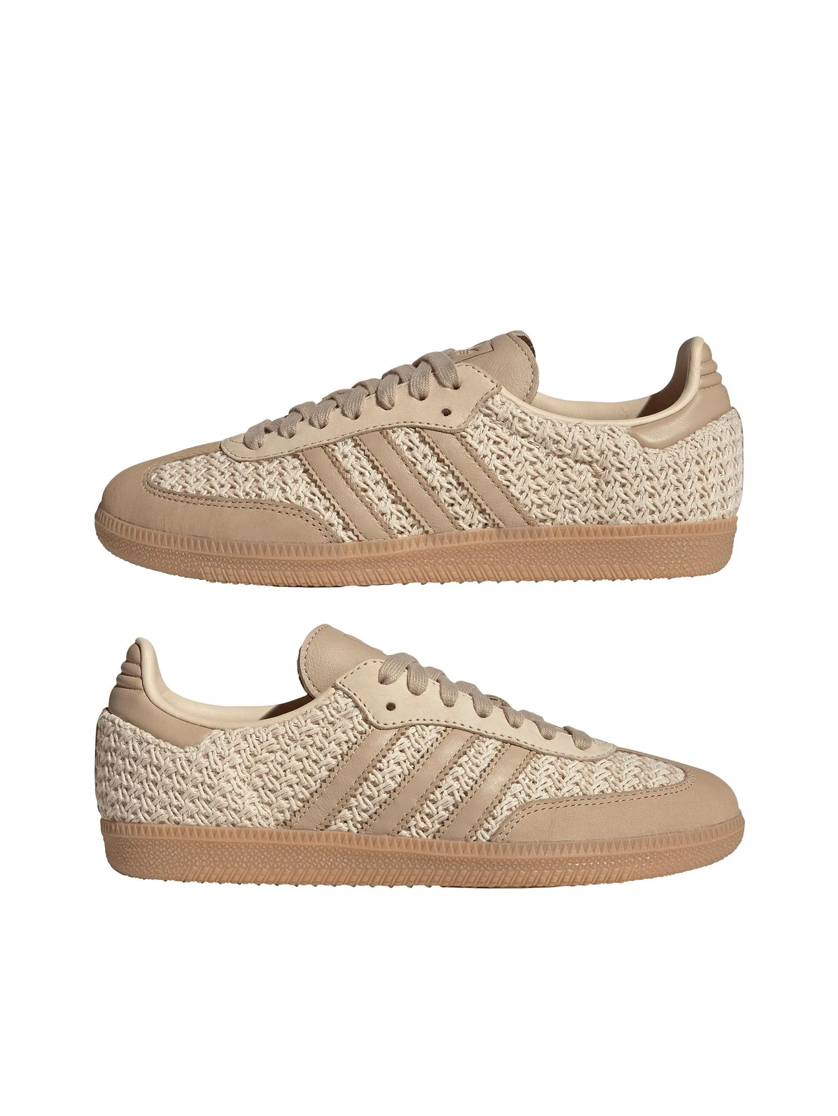 ADIDAS Women Sneakers Samba OG JR9446 Beige / Sand Strata / Gum 3 / Magic Beige