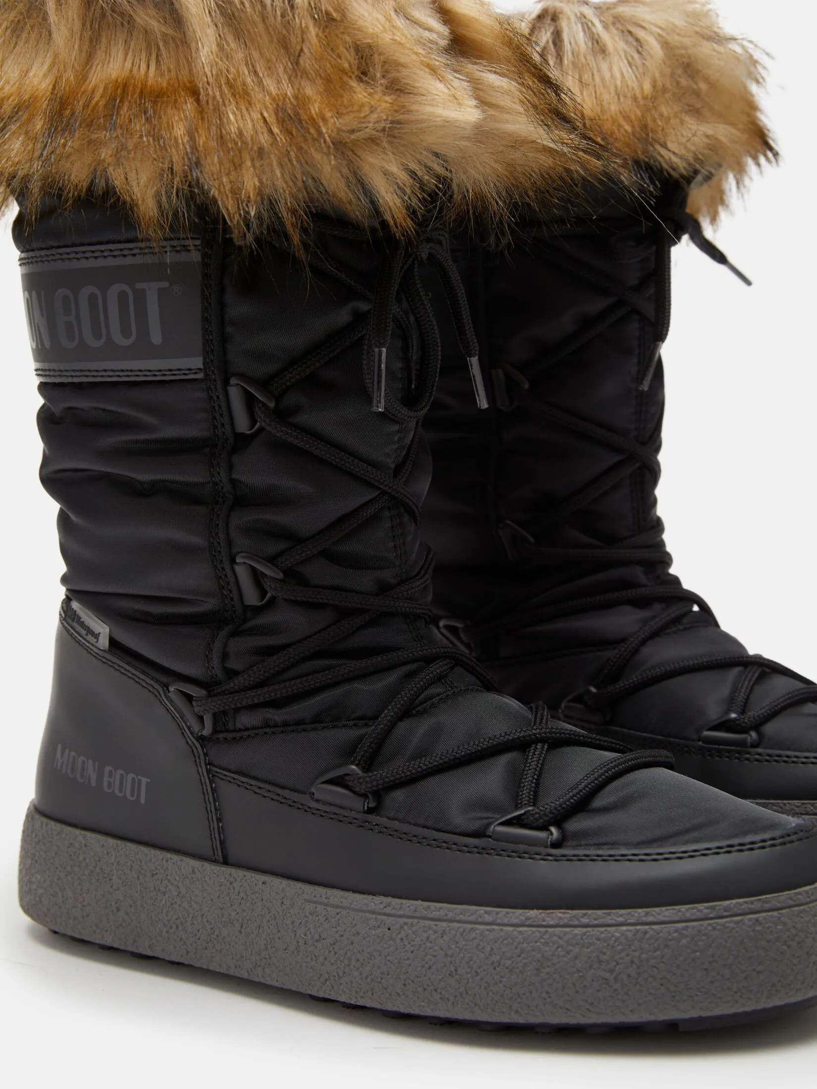 MOON BOOT LTRACK MONACO BLACK BOOTS WP