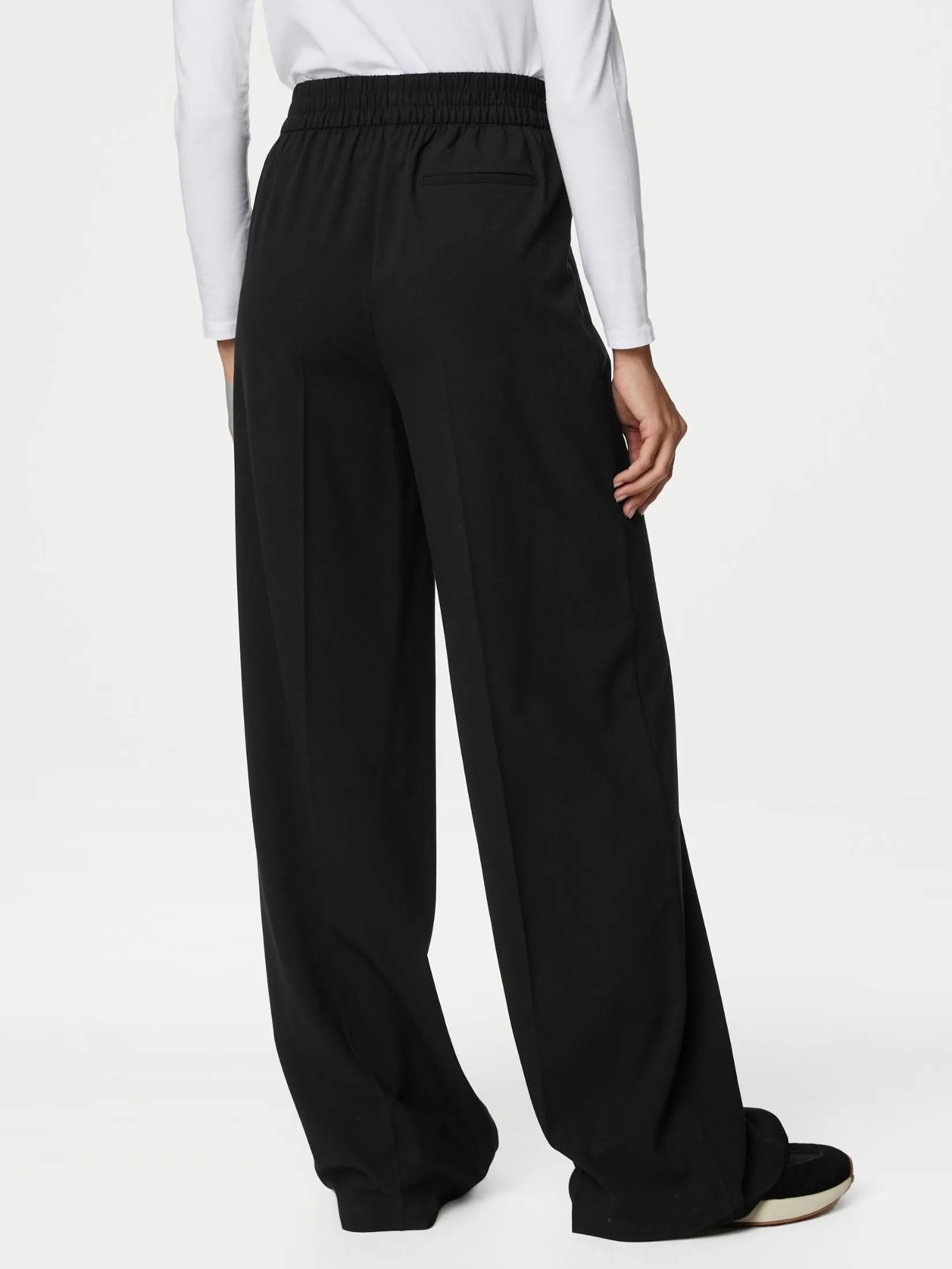 MARKS & SPENCER Women Wide Leg Trousers