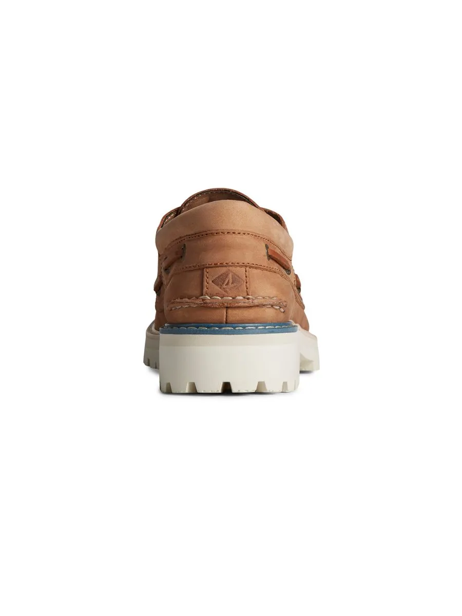 SPERRY MEN TAN A/O LUG 3-EYE