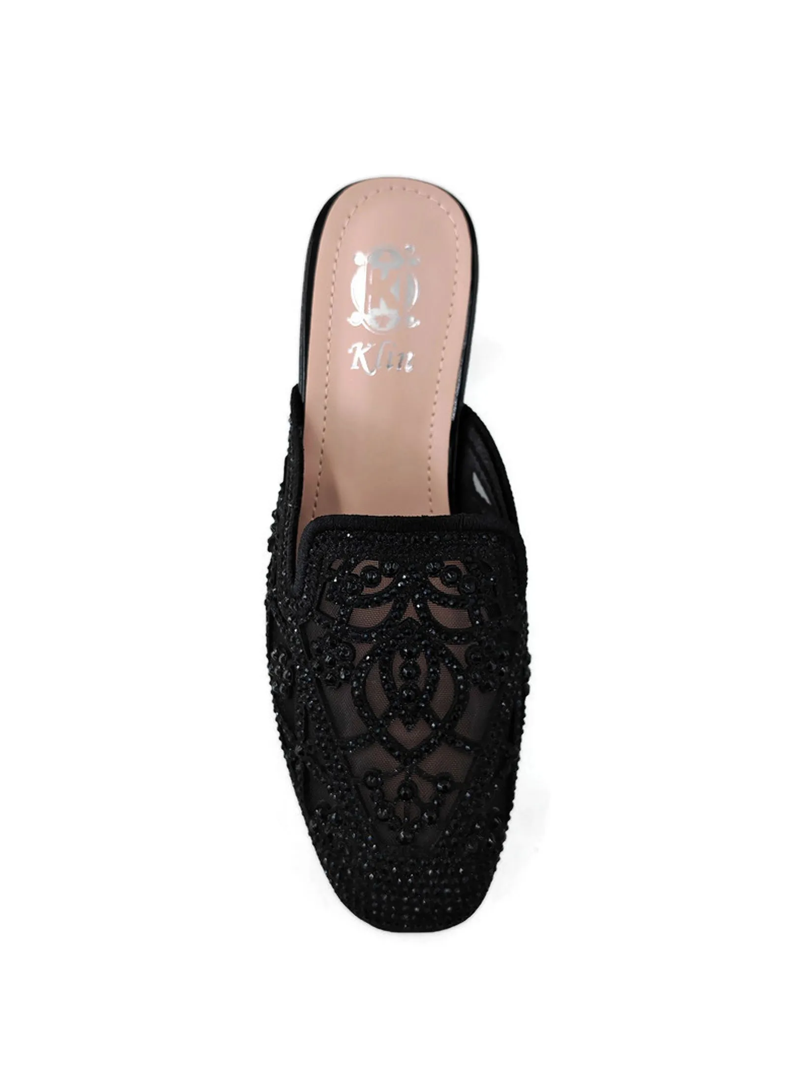 KLIN Woman Mules Style Black