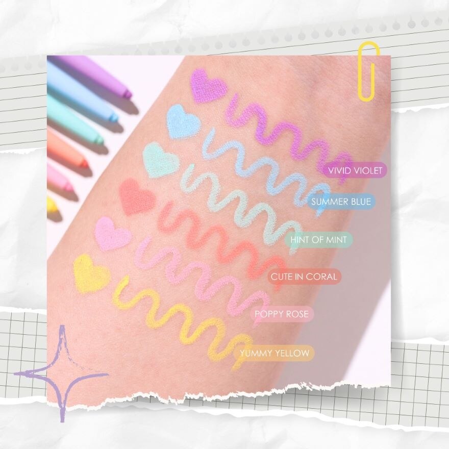 Cathy Doll Pop Art Eye Liner0.25g Yellow