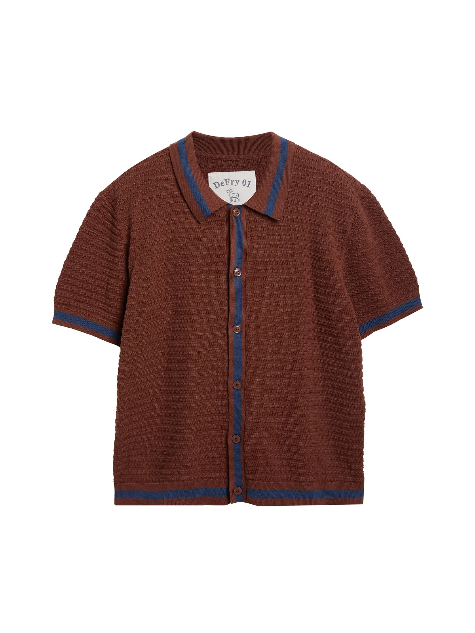 DEFRY 01 Men Sweater Short Sleeves 2507EASM069