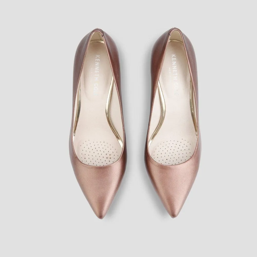 KENNETH COLE RILEY 85 PUMP/COPPER
