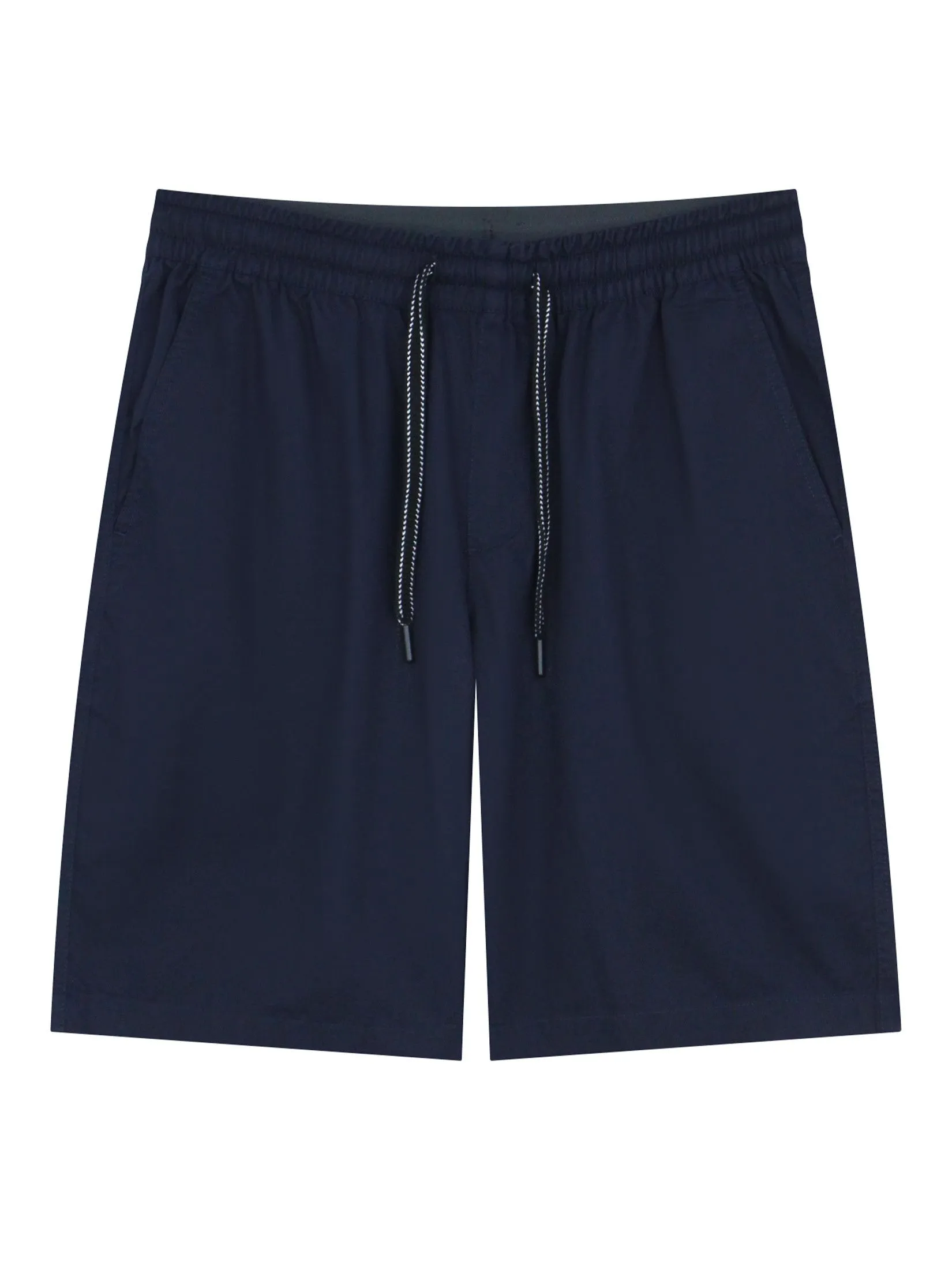 GIORDANO Men's Relaxed Bermuda Shorts  Navy