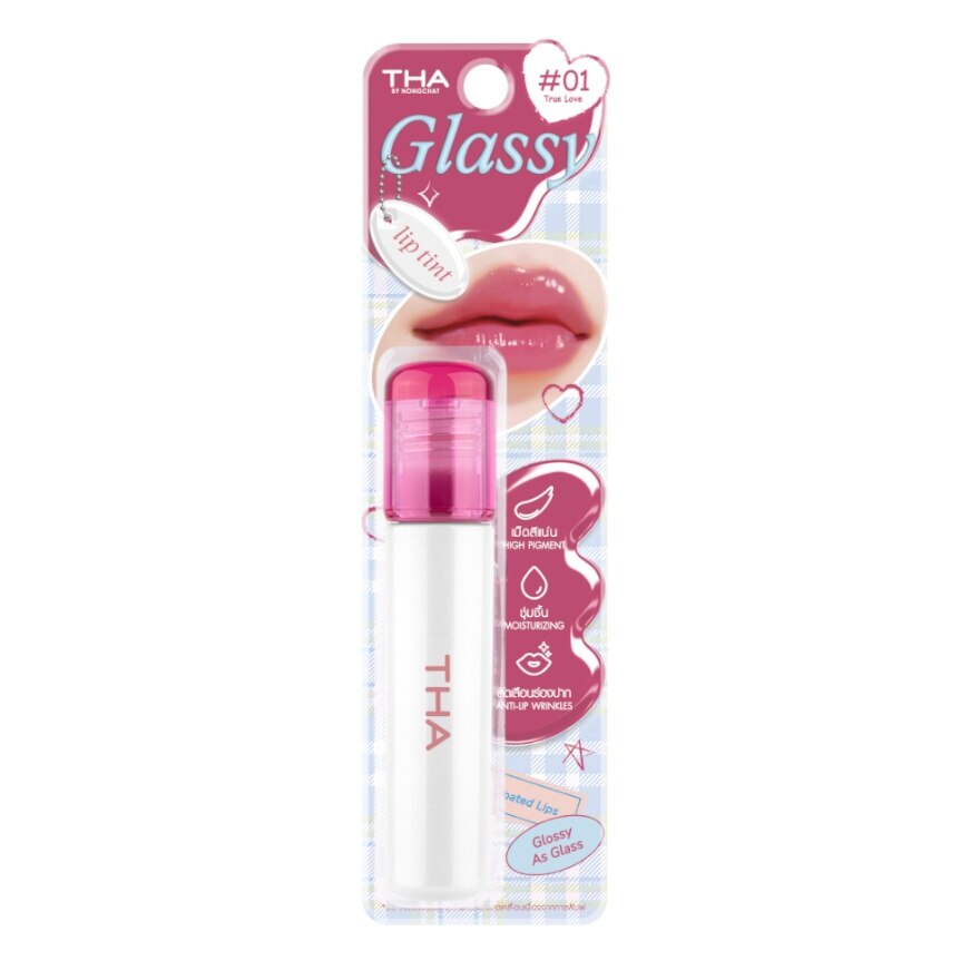 #THA By Nongchat Glassy Lip Tint 3.9g 01